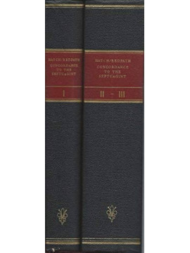 A concordance to the Septuagint and the other Greek versions of the Old Testament (including the apocryphal books) vol.I + II