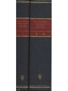 A concordance to the Septuagint and the other Greek versions of the Old Testament (including the apocryphal books) vol.I + II